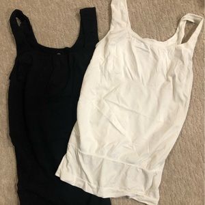 Blanqi postpartum and nursing support tank tops set of 2
